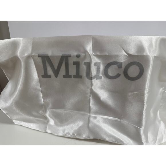 Miuco Bamboo Ark Bag Half Moon Purse Boho Coastal Cottagecore Beach New - Picture 7 of 10